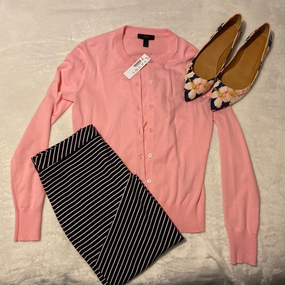 NWT J Crew Pink Cardigan